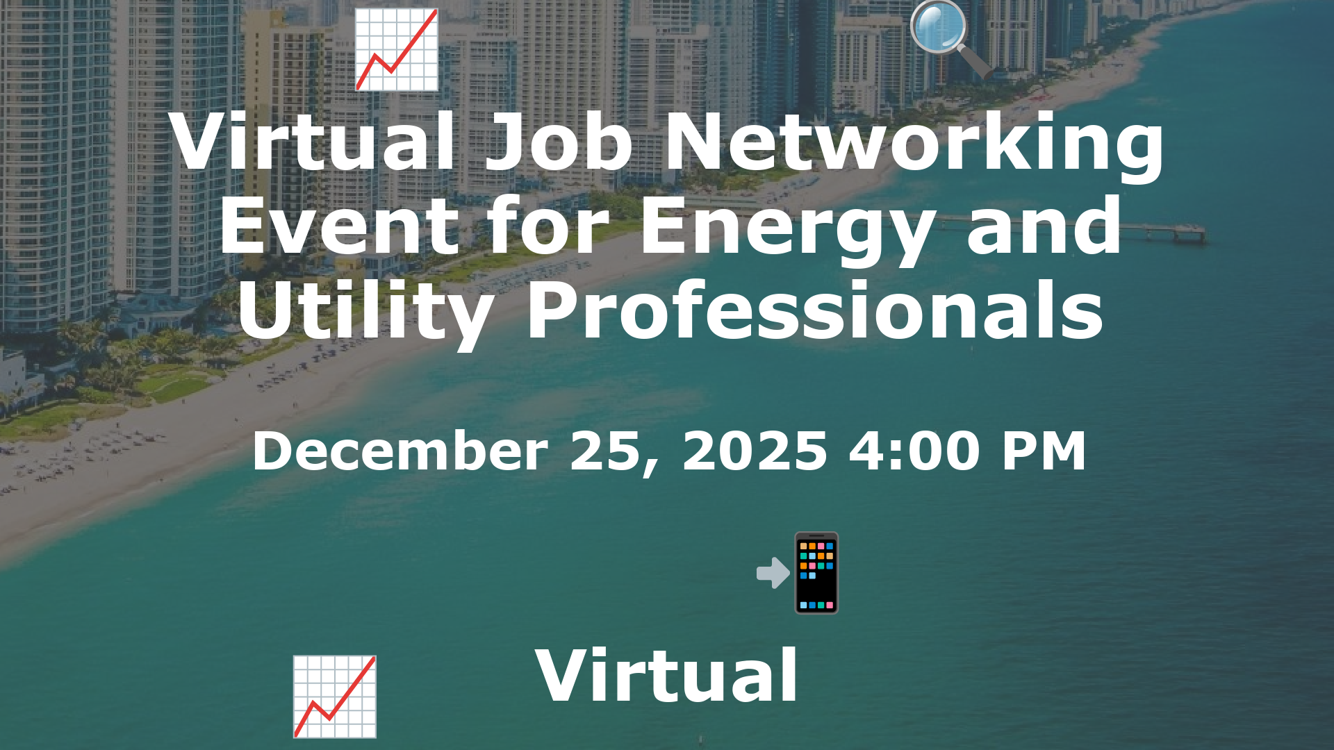 Virtual Job Networking Event for Energy and Utility Professionals event image